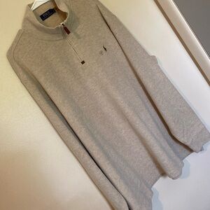 Men’s Polo XXL zip-up sweater.  NWT